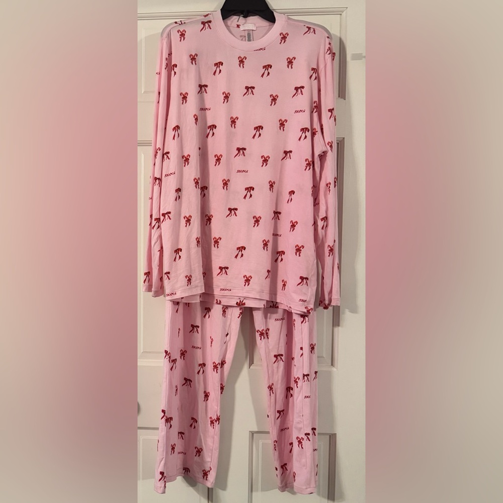 SKIMS  Boyfriend Long Sleeve And Pant Set New - Picture 9 of 16